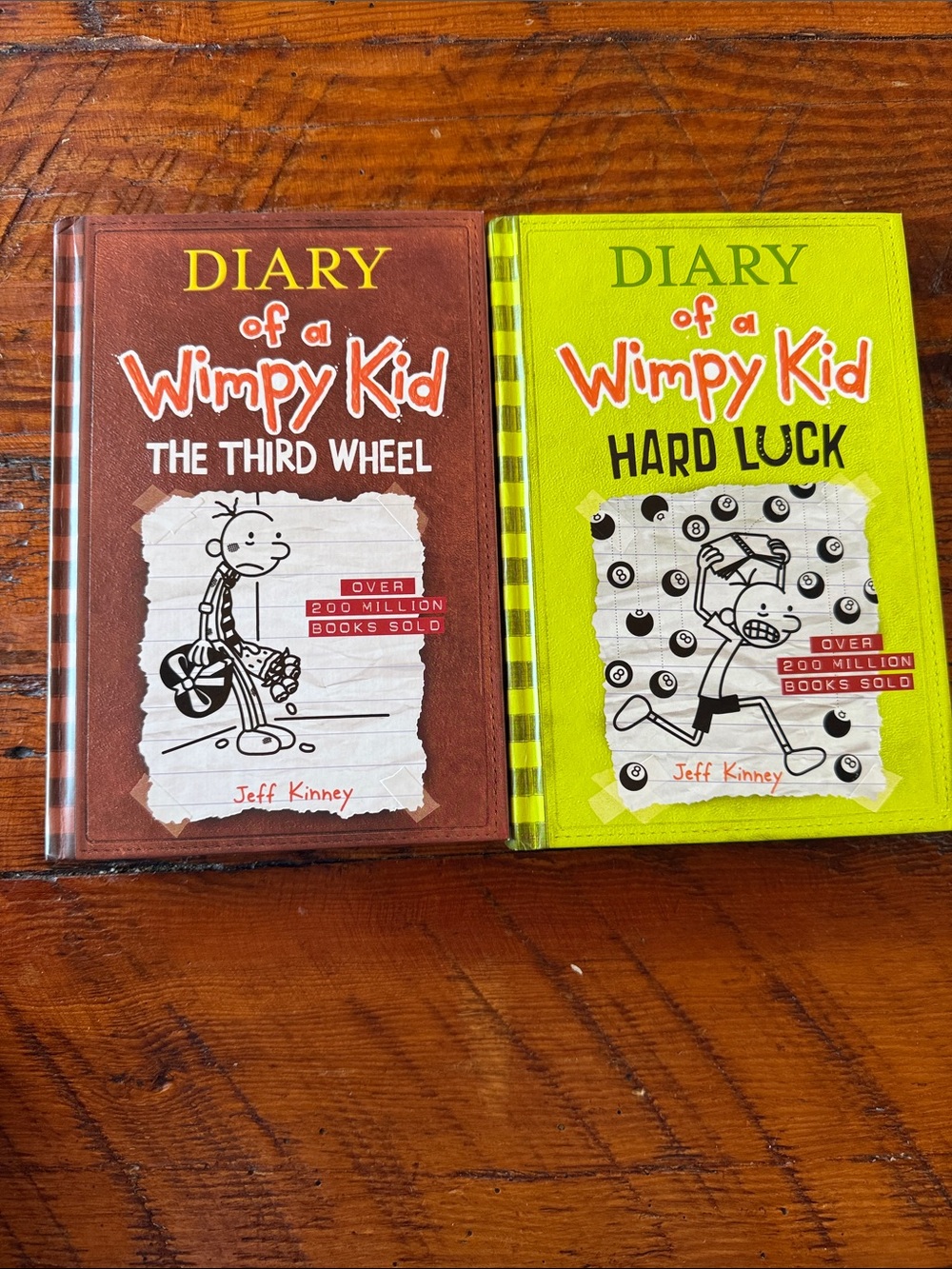 Diary of a Wimpy Kid Hardcover Bundle - books 7 and 8